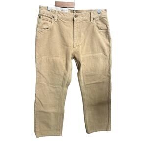 Billy Reid Khaki Pants Mens 32 Beige USA Panel Cotton Casual Work Pockets
